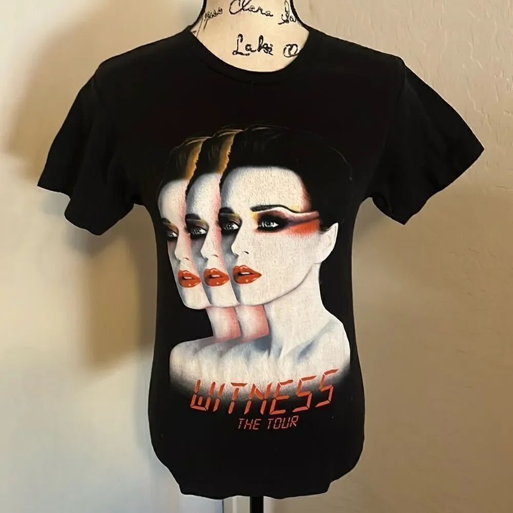 Katy Perry Black Witness The Tour 2017-2018 Graphic Shirt